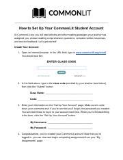 common lit|commonlit sign up.